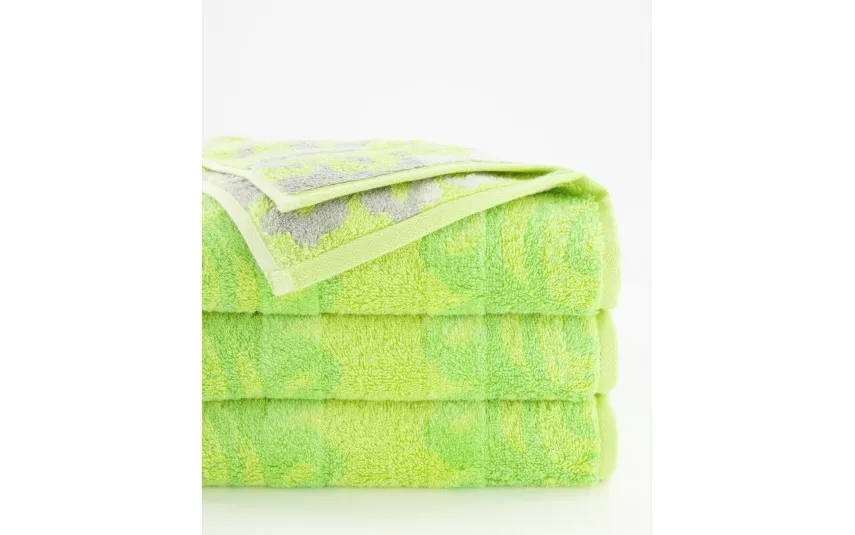 Cawo Frottier Ręcznik bawełniany 50x100 cm Cashmere Jacquard Kiwi New