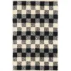 Cawo Frottier Ręcznik bawełniany 30x50 cm Natural Karo 6217-39 czarny Clearance