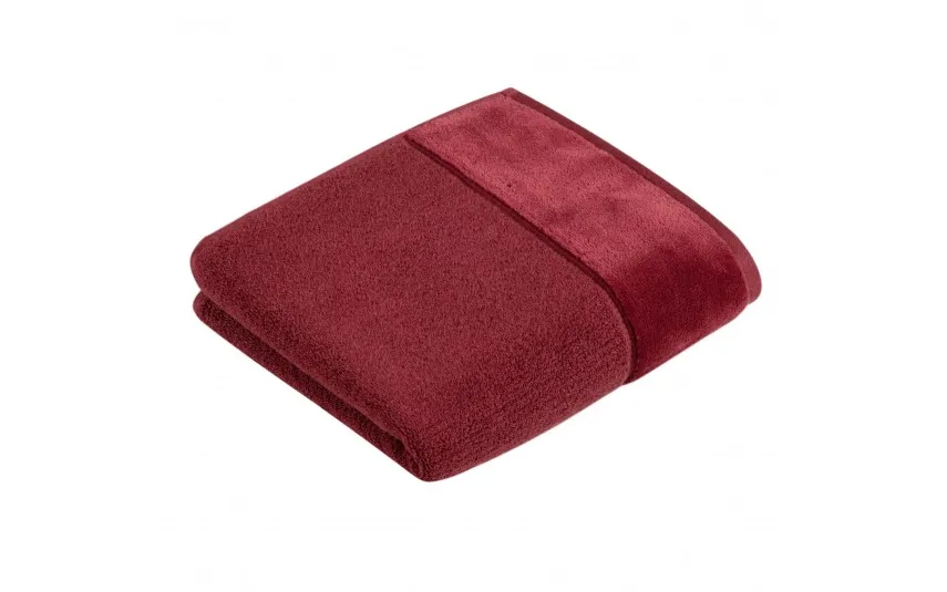 Vossen Ręcznik bawełniany 67x140 cm PURE Red Rock Czerwony Best