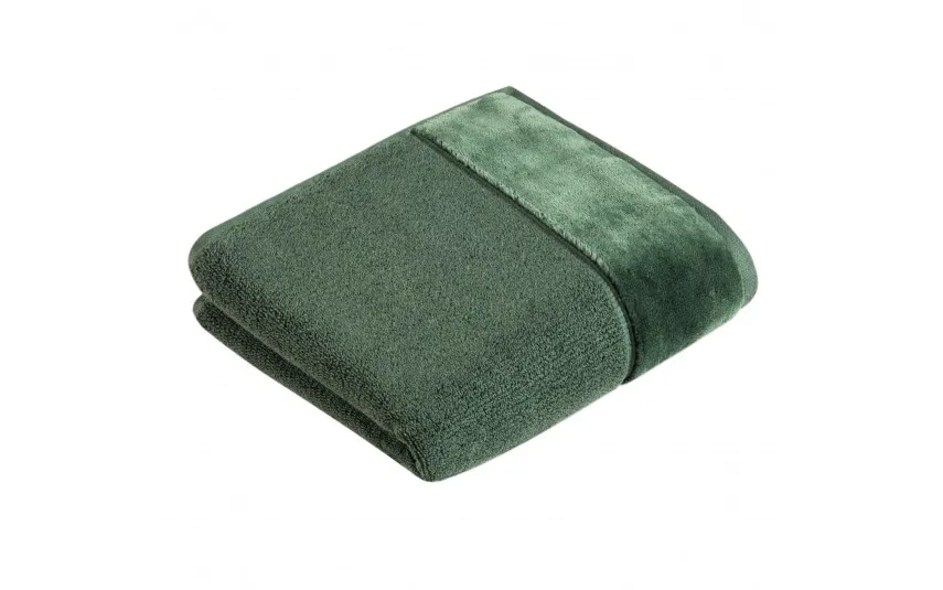 Vossen Ręcznik bawełniany 40x60 cm PURE Green Tea Ciemnozielony Sale