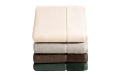 Vossen Ręcznik bawełniany 30x30 cm PURE Toffee 681 Brązowy Discount