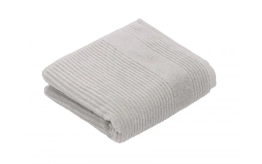 Vossen Ręcznik bawełniany 50x100 cm Tomorrow 716 Stone biodegradowalny Clearance