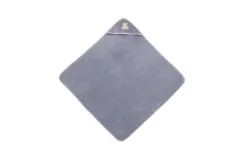 Vossen Ręcznik dziecięcy z kapturkiem 100x100 cm Teddy 4695 Blue Fashion
