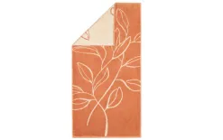 Cawo Home Ręcznik frotte 50x100 cm Atelier Floral 6239-33 MIEDŹ Hot
