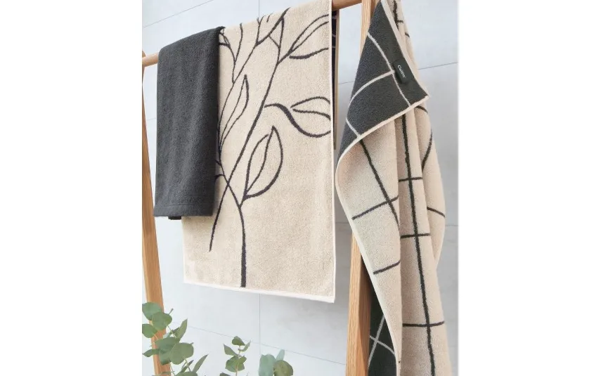 Cawo Home Ręcznik frotte 70x140 cm Atelier Floral 6239-37 BEŻ New