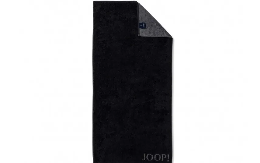 Joop Ręcznik frotte 30x50 cm Doubleface 1600-90 black Best