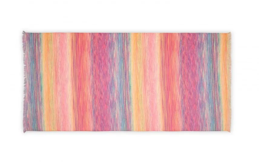 Manterol Ręcznik plażowy 90x180 cm Playa z frędzlami 140 C15 paski multicolor Sale