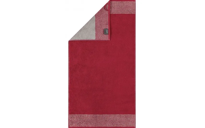 Cawo Frottier Ręcznik TWO-TONE Bordeaux 30x50 cm Clearance