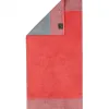 Cawo Frottier Ręcznik TWO-TONE Rot 30x50 cm Sale