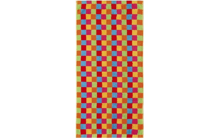 Cawo Frottier Ręcznik 50x100 cm LIFESTYLE Cube Multicolor Hell Discount