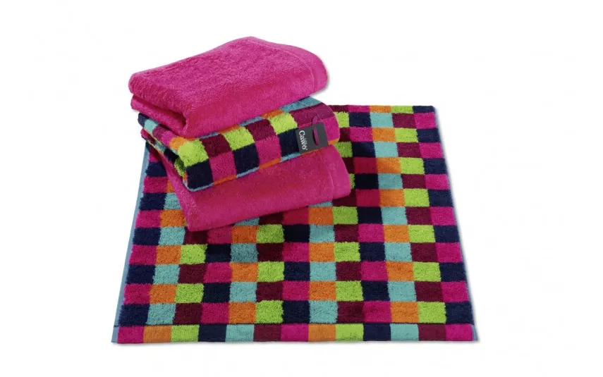 Cawo Frottier Ręcznik 30x50 cm LIFESTYLE Cube Multicolor Dunkel Discount