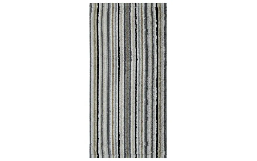 Cawo Frottier Ręcznik 50x100 cm LIFESTYLE Stripes Kiesel Discount