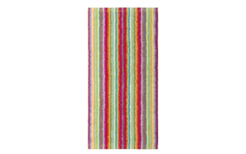 Cawo Frottier Ręcznik 50x100 cm LIFESTYLE Stripes Multicolor Hell Best