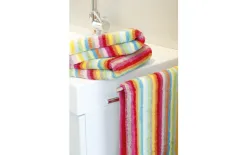 Cawo Frottier Ręcznik 70x140 LIFESTYLE Stripes Multicolor Hell Discount