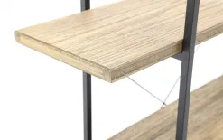 Witek Home Regał Paulownia 130x36x124 Outlet