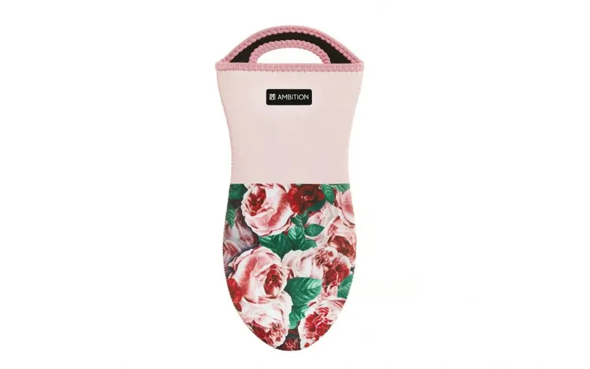 Ambition Rękawica kuchenna neoprenowa Peony Różowa Discount