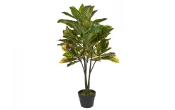 Witek Home Roślina doniczkowa Kroton zielony 100cm PROMO Outlet