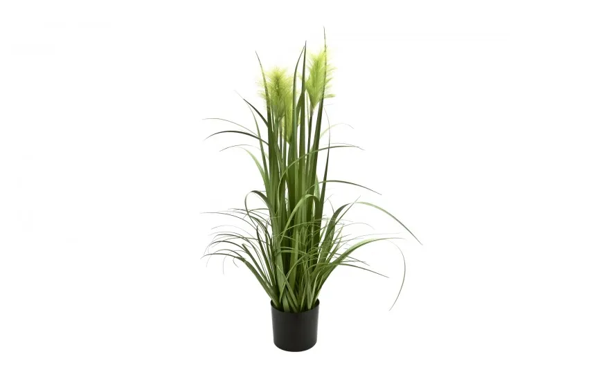 Art-Pol Roślina doniczkowa zielona trawa 80cm Discount