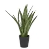 Witek Home Roślina Sansewieria gwinejska zielona 94cm (sztuczna) New
