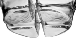 Wrzesniak Glassworks Salaterka dzielona szklana 17 cm Wrześniak Clearance