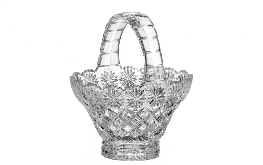 Bohemia Salaterka kryształowa 20,5 cm koszyczek Daisy Sale