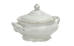 Chodziez Serwis obiadowy 12/40 + Waza Fryderyka Ivory Discount