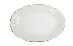 Chodziez Serwis obiadowy 12/40 + Waza Fryderyka Ivory Discount