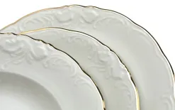 Chodziez Serwis obiadowy 12/40 + Waza Fryderyka Ivory Discount