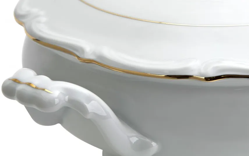 Cmielow Serwis obiadowy 12/41 Maria Teresa Gold New