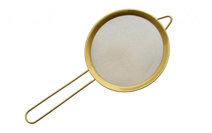 MPLCo Sitko stalowe 14 cm z rączką złote Hot