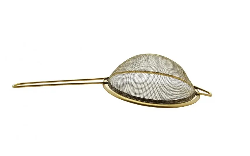 MPLCo Sitko stalowe 20 cm z rączką złote Sale