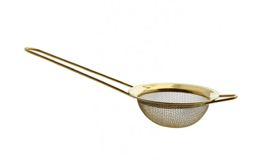 MPLCo Sitko stalowe 8 cm z rączką złote Best
