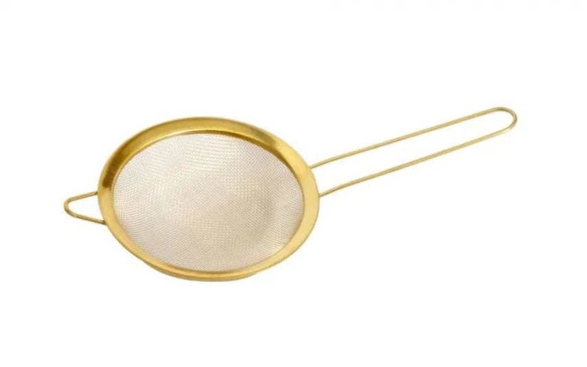 MPLCo Sitko stalowe 14 cm z rączką złote Hot
