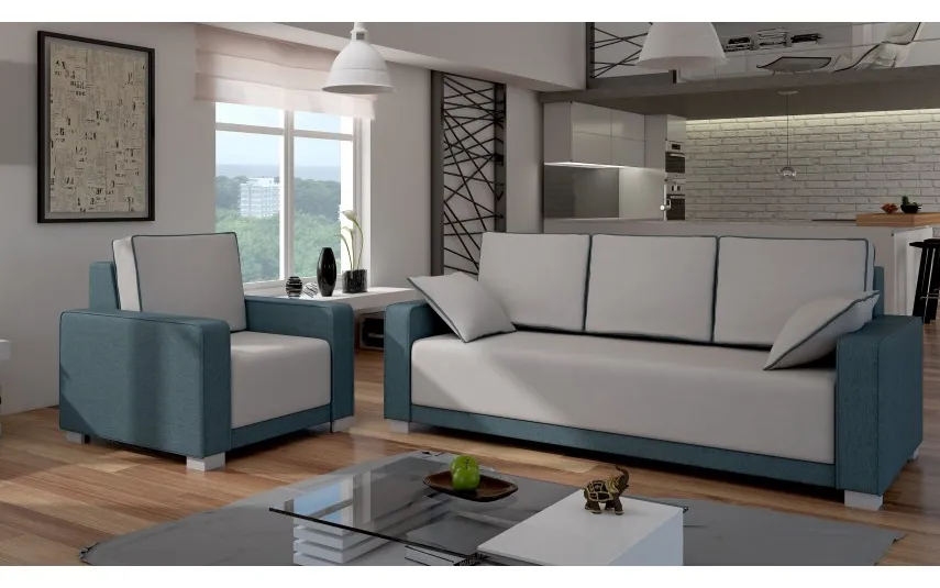 Befame Sofa 215535 Feel me 3 Natural Clearance
