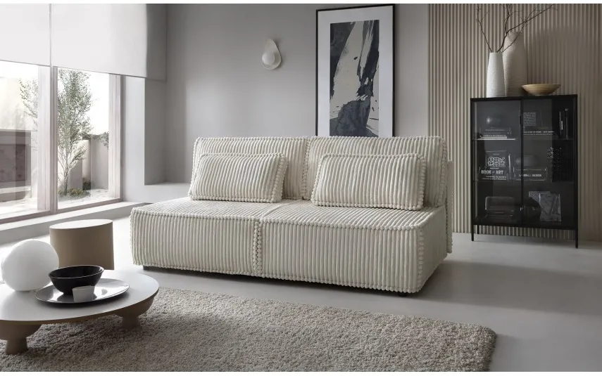 Puszman meble Sofa 328720 z funkcją spania i poj. na pościel Tilia 01 Hot