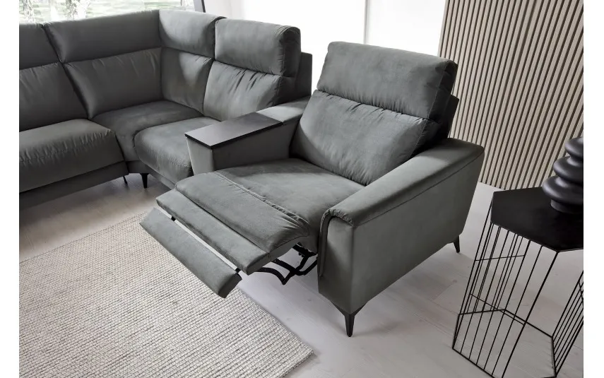 Bydgoskie Meble Sofa Legato 3 os. z funkcją relaks elektryczny SK. B42 Best