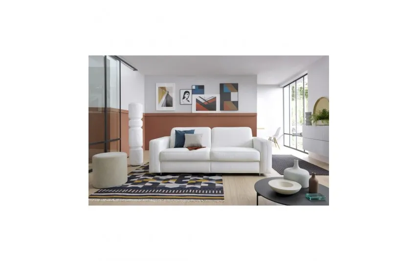 Gala Collezione Sofa Sora 2 (z materacem 120cm na stelażu włoskim Plus) Riviera 41 Clearance