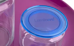 Luminarc Słoik z pokrywką Plano 500 ml niebieski New