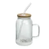 Vialli Design Słoik ze słomką 600 ml Fuori biały Clearance