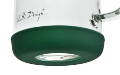 Vialli Design Słoik ze słomką 600 ml Fuori zielony Discount