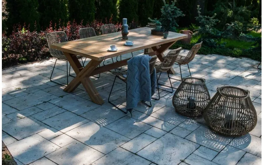 Vimine Stół ogrodowy teak LYON 240 cm Sale