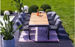 Suns Stół Rialto/Arona Teak/White Sale