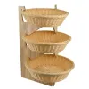 Witek Home Stojak bufetowy drewniany Fashion