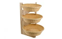Witek Home Stojak bufetowy drewniany Fashion