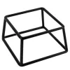 APS Stojak bufetowy kwadrat 18x18x8cm Discount