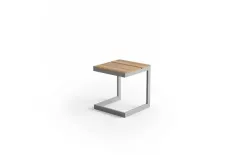 Zumm Stolik ogrodowy GRENADA teak szary Discount
