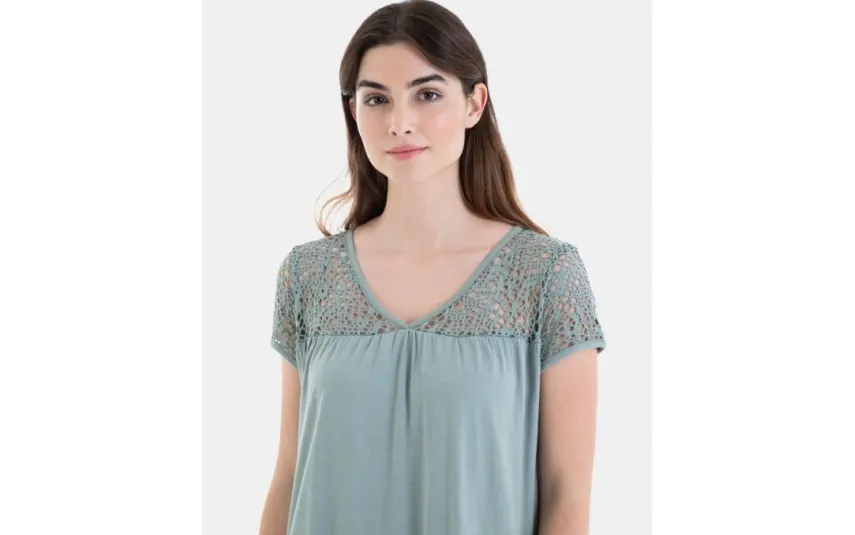 Massana Homewear Sukienka plażowa rozm. L Khaki L257440 Hot