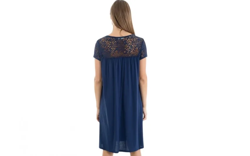 Massana Homewear Sukienka plażowa rozm. S Navy Blue L257440 Outlet