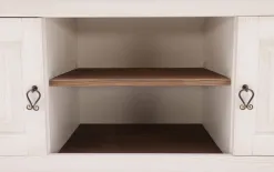 Witek Home by K Szafka rtv I P14 Biały postarzany 02 Outlet