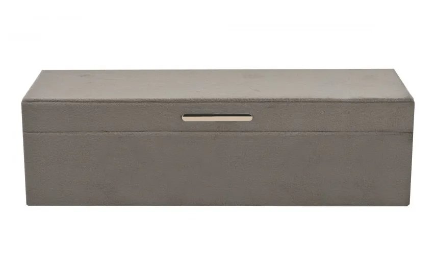 Art-Pol Szkatułka na biżuterię z lusterkiem 28x10x8cm jasny brąz Outlet
